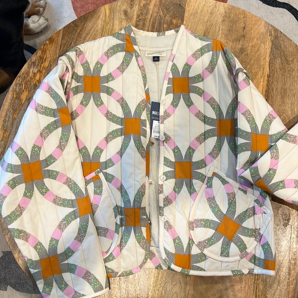 Quilted pattern jacket from target. New with tags